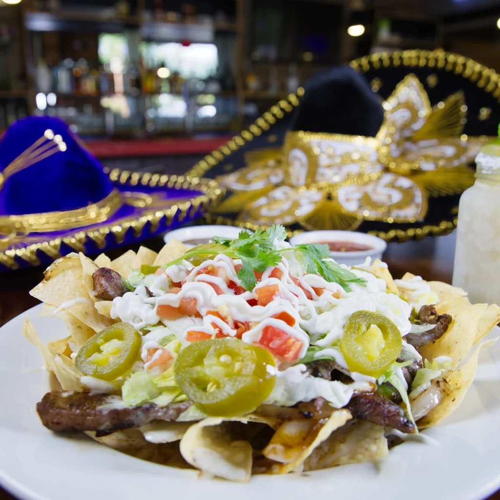 Nachos Cantina tacos and tequilas